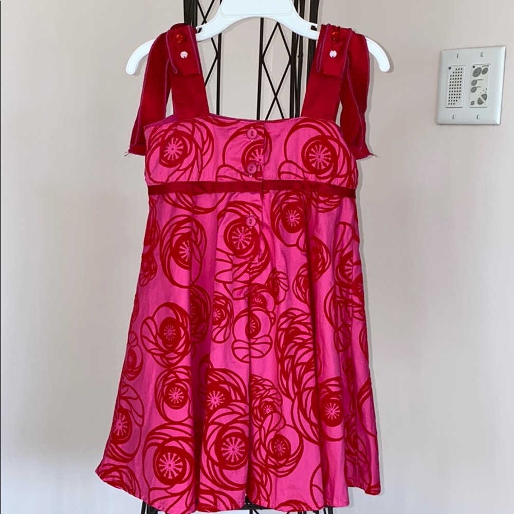 Baby Lulu dress with rhinestone on straps - Picture 8 of 8